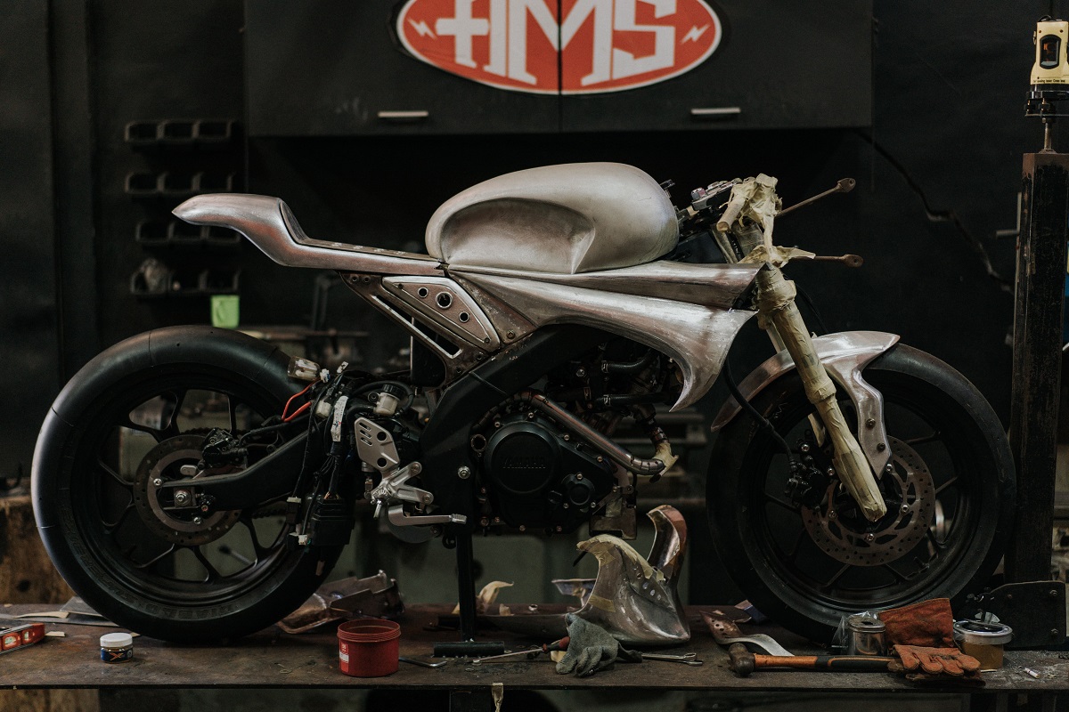 Sang Macan Bali, Yamaha XSR garapan AMS Garage Sang Macan Bali, Yamaha XSR garapan AMS Garage