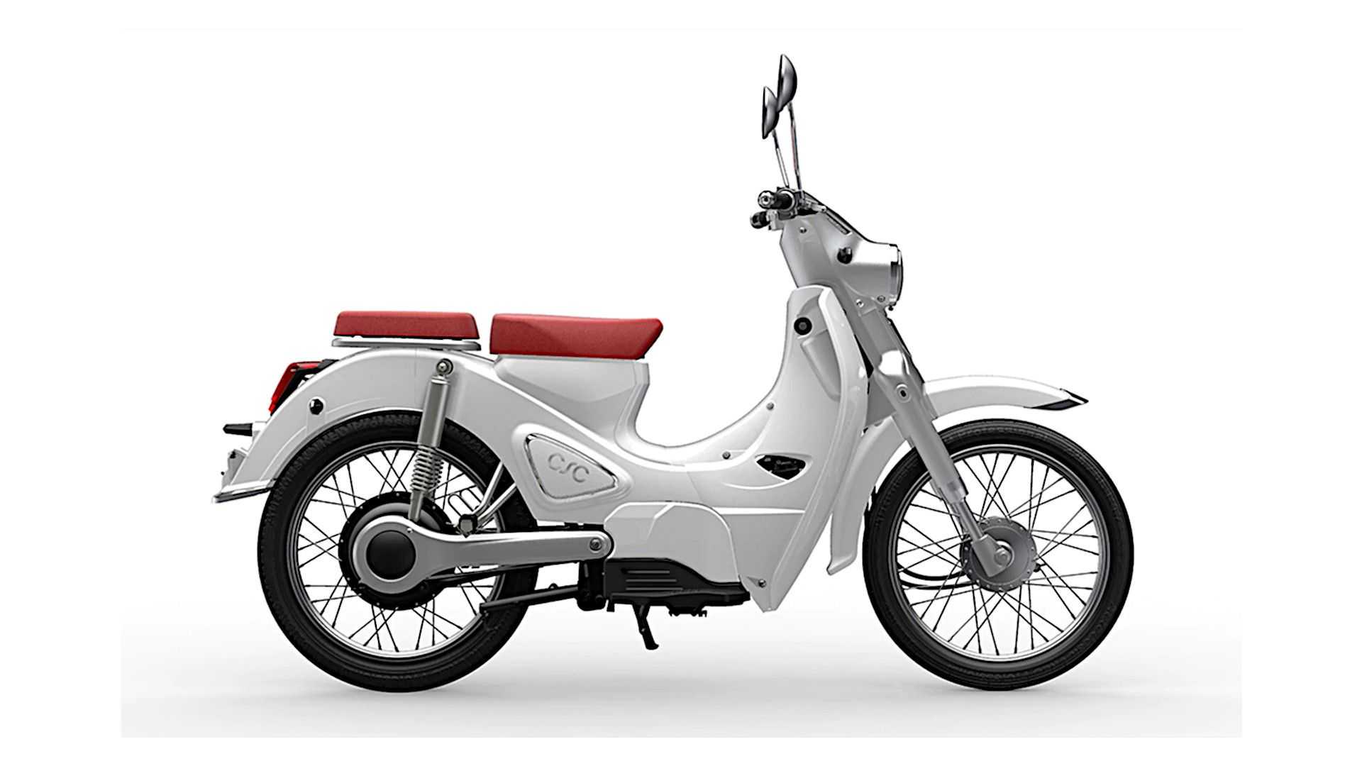 Motor Listrik Bergaya Honda Super Cub Murah Pula 