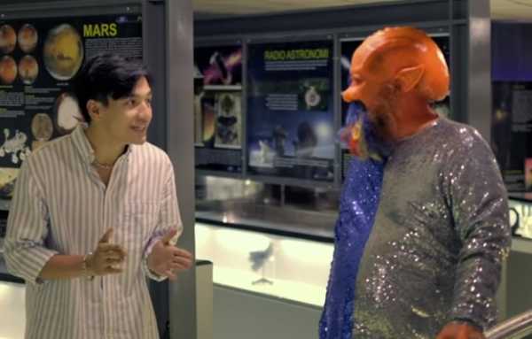 Jefri Nichol Bertemu Alien di Planetarium Jefri Nichol Bertemu Alien di Planetarium