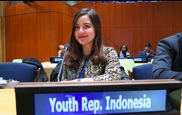 Bikin Bangga, Mantan Artis Cilik ini Wakili Indonesia di PBB Bikin Bangga, Mantan Artis Cilik ini Wakili Indonesia di PBB