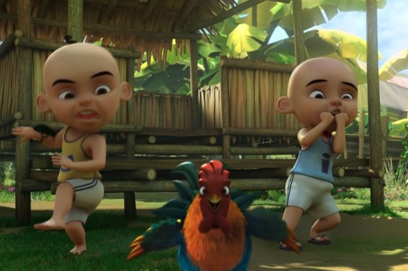 14+ Gambar Upin Ipin Keris