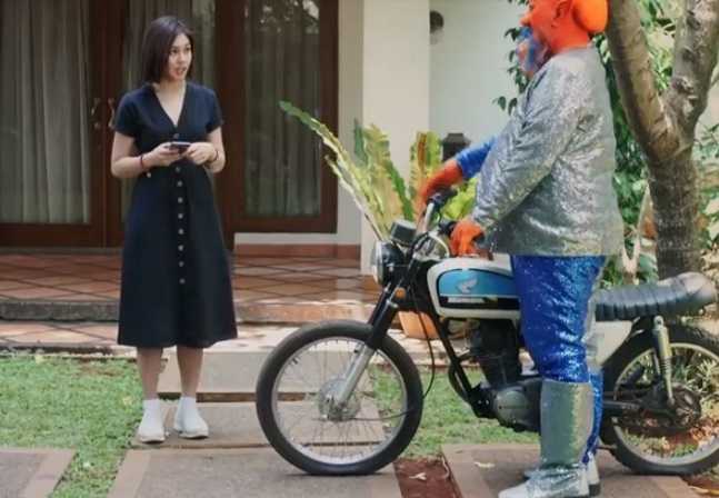 Alien Pakai Jurus Rayuan Gombal Dilan saat Goda Vanesha Alien Pakai Jurus Rayuan Gombal Dilan saat Goda Vanesha