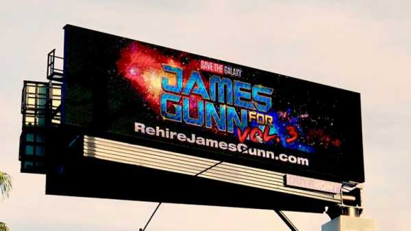 Menolak <i>Move On</i>, Fans Niat Pasang <i>Billboard</i> Agar James Gunn Balik ke Marvel Studios Menolak <i>Move On</i>, Fans Niat Pasang <i>Billboard</i> Agar James Gunn Balik ke Marvel Studios