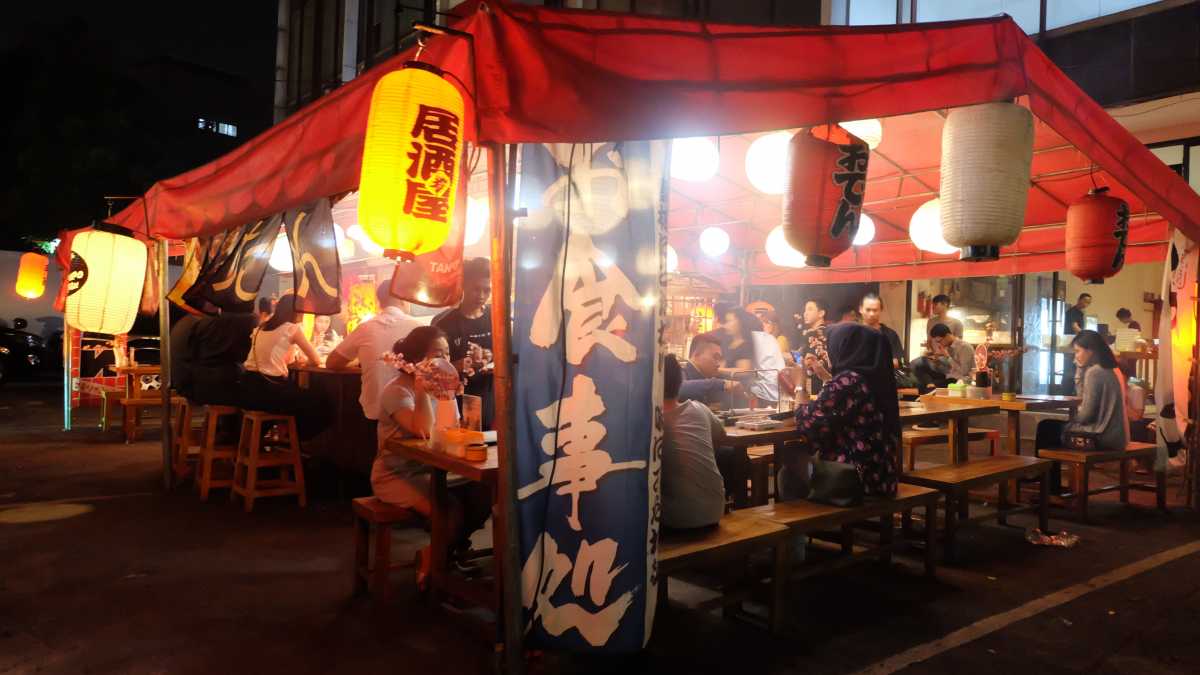 Tanpopo, Tempat Makan Jepang Konsep Tenda yang Bikin ...