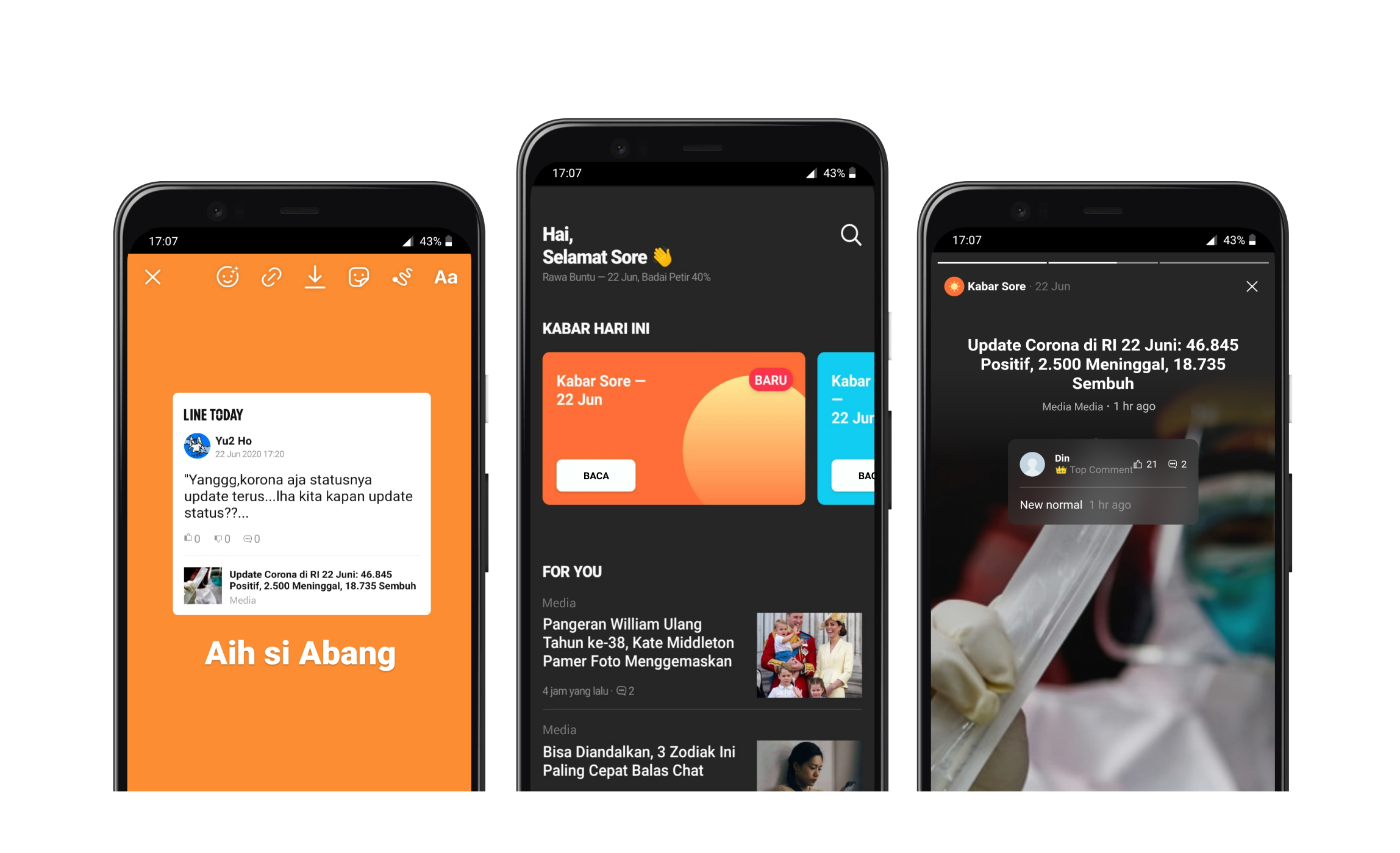 Ragam Pembaruan Aplikasi Line Today, dari Share Comment sampai Mode Gelap Ragam Pembaruan Aplikasi Line Today, dari Share Comment sampai Mode Gelap