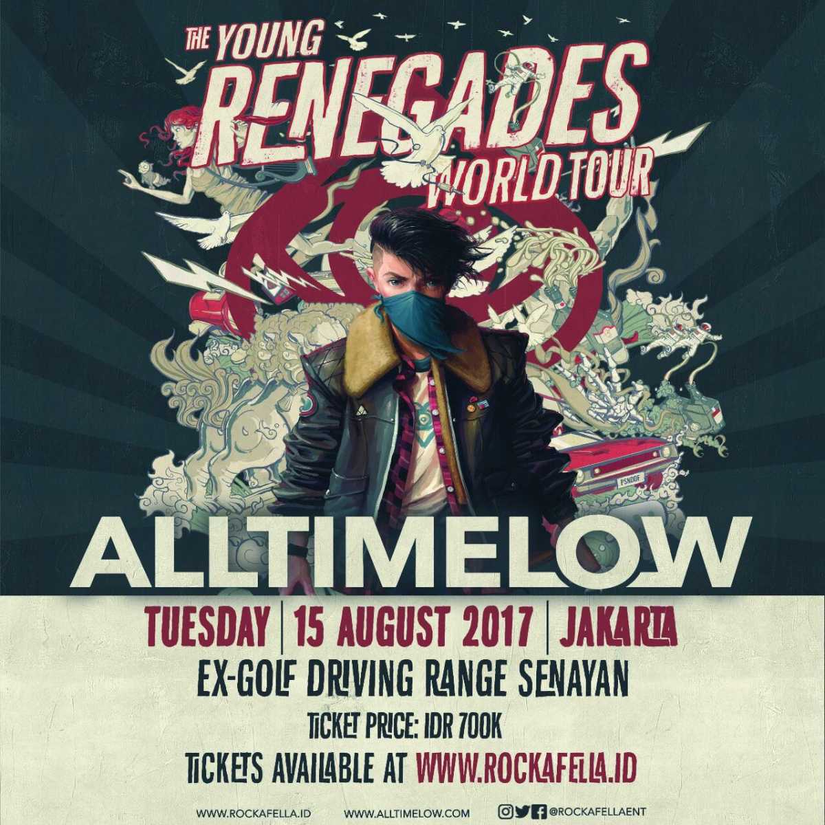 All Time Low Gelar Konser Ke3 Kalinya di Jakarta