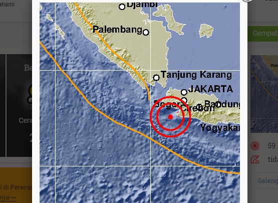 Gempa Banten Berpotensi Tsunami Warga Bekasi Kayak Lagi Goyang Dumang