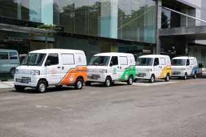 Mitsubishi Uji Coba Mobil Listrik Minicab MiEV di Indonesia