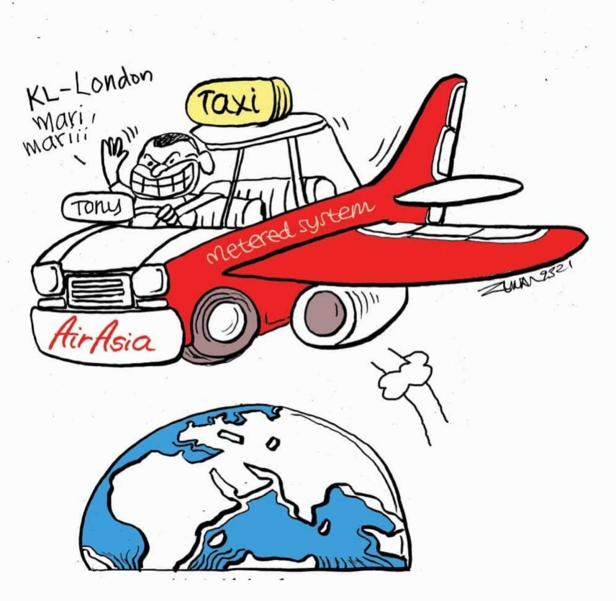 Transformasi AirAsia, Dari Jet Bersayap ke Roda Empat Transformasi AirAsia, Dari Jet Bersayap ke Roda Empat