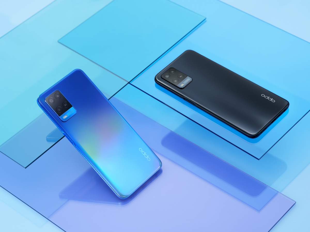 Oppo A54 dengan Punch Hole dan IPX4, Rp2,7 Juta Oppo A54 dengan Punch Hole dan IPX4, Rp2,7 Juta
