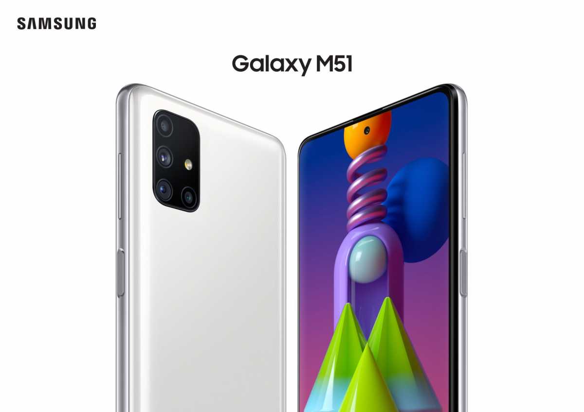 Galaxy M51 Dibanderol Rp5,499 Juta, Bisa Dipesan 10 Oktober Galaxy M51 Dibanderol Rp5,499 Juta, Bisa Dipesan 10 Oktober