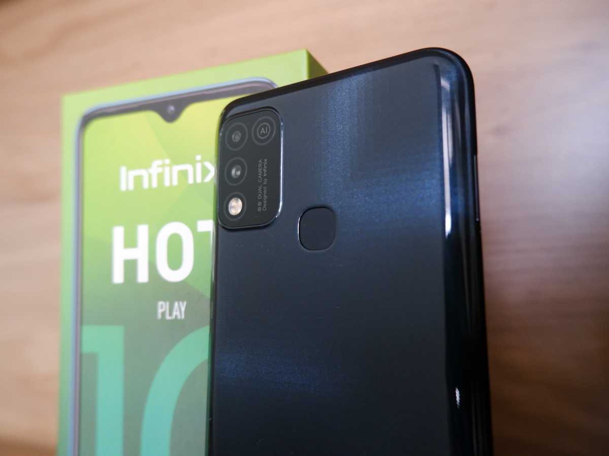 FOTO: Lihat Lebih Dekat Bodi Infinix Hot 10 Play FOTO: Lihat Lebih Dekat Bodi Infinix Hot 10 Play