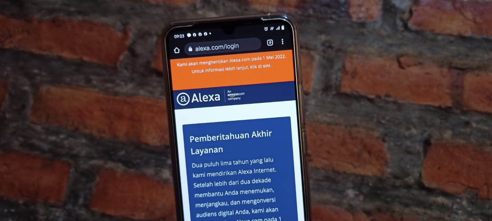 Alexa.com Ditutup Mei 2022, Bagaimana Nasib Penggunanya?
