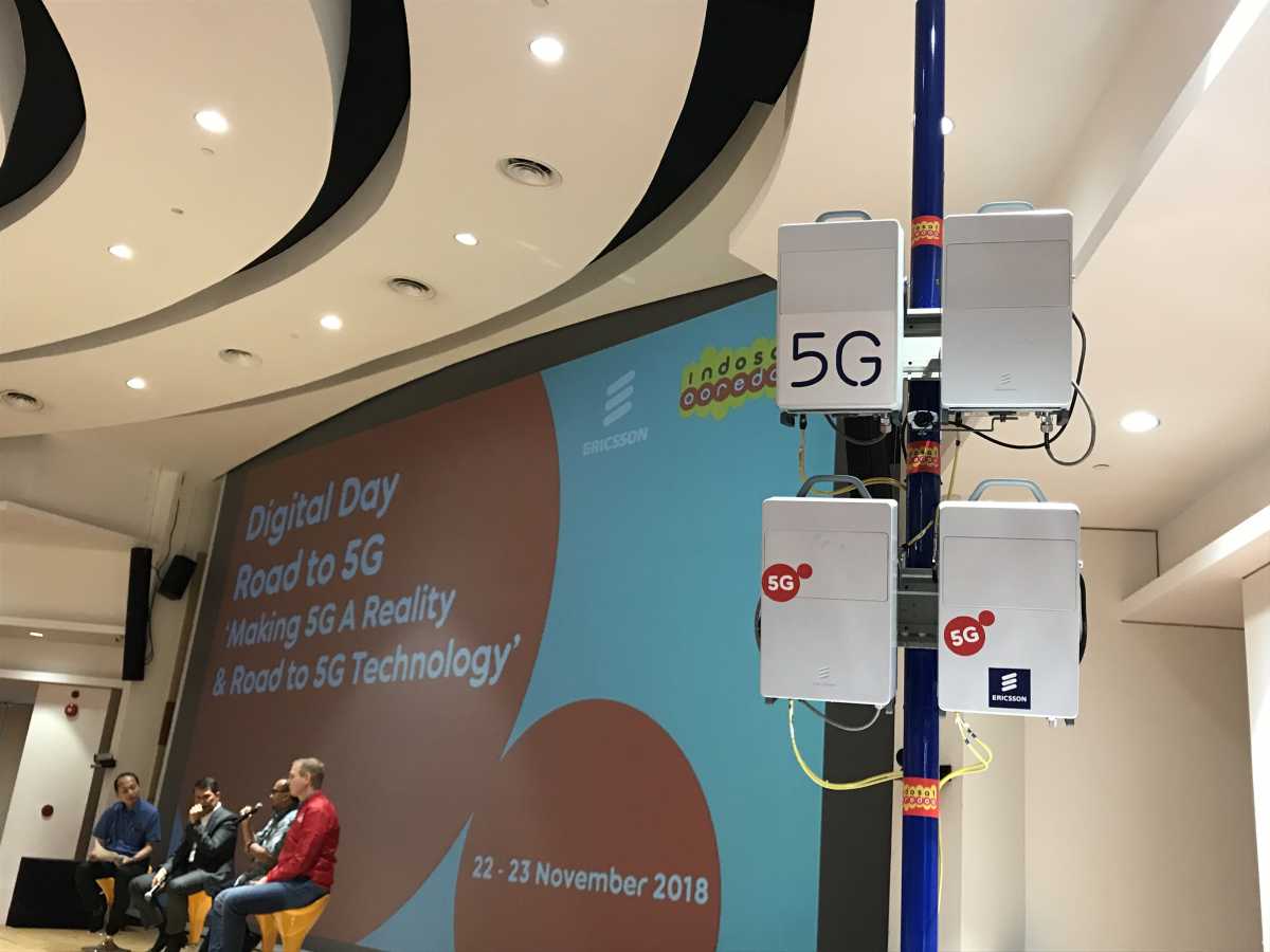 Indosat Siap Uji Coba 5G di Indonesia Indosat Siap Uji Coba 5G di Indonesia