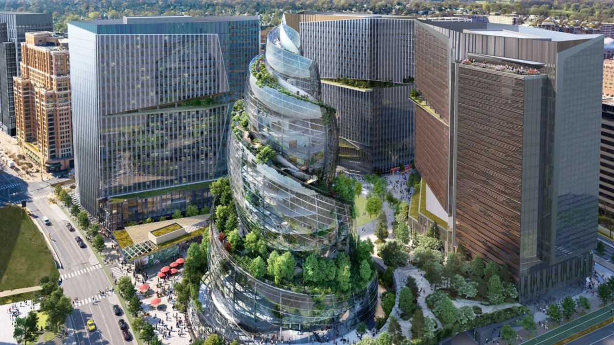 Desain Futuristis Calon Markas Besar Amazon Curi Perhatian Desain Futuristis Calon Markas Besar Amazon Curi Perhatian