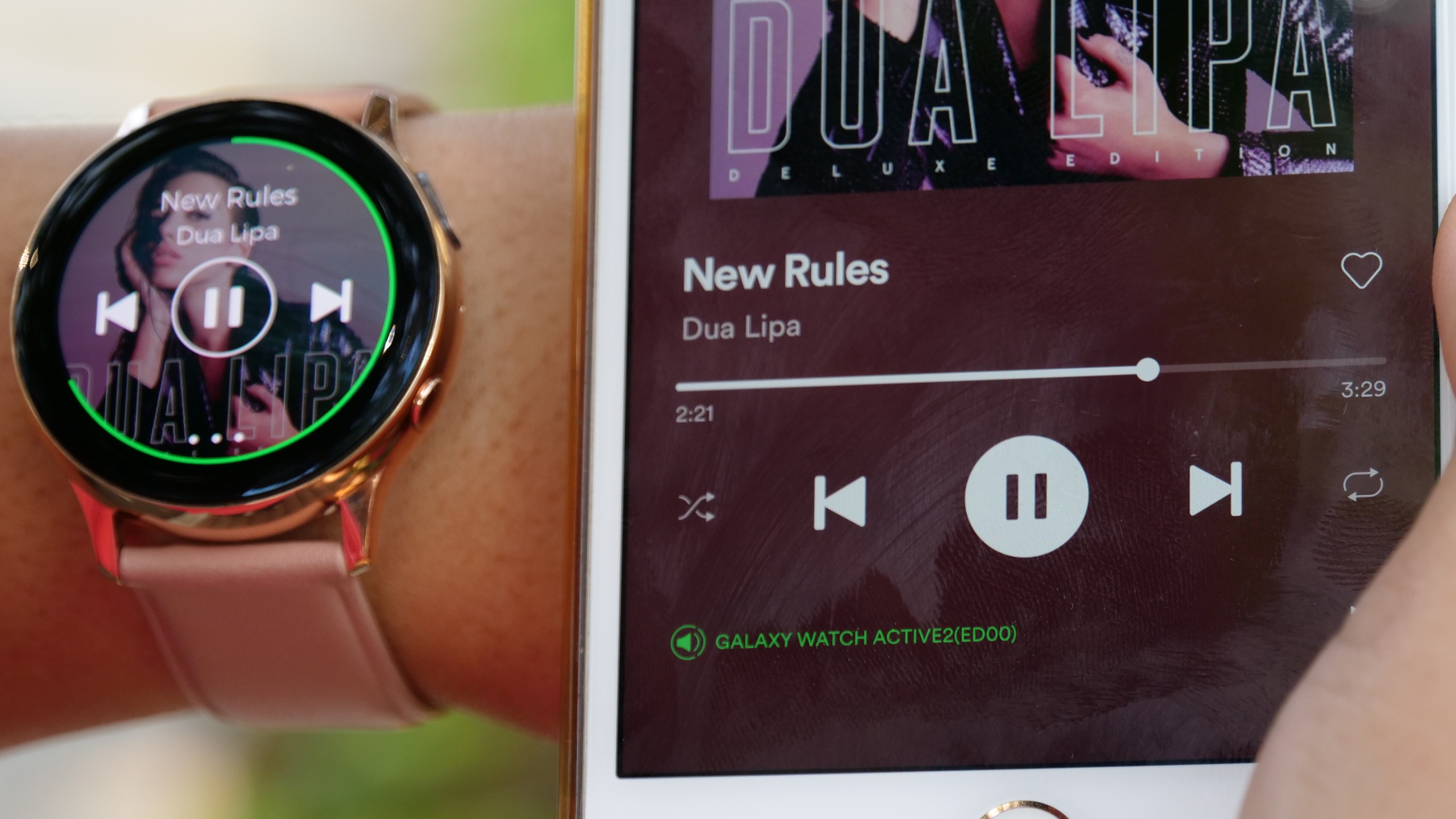 samsung active 2 spotify offline