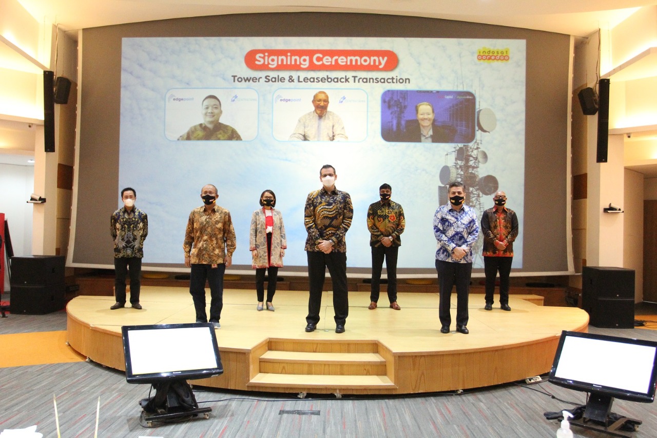 Indosat Ooredoo Jual 4200 Menara ke Edge Point Indonesia, Nilainya Rp10,9 Triliun Indosat Ooredoo Jual 4200 Menara ke Edge Point Indonesia, Nilainya Rp10,9 Triliun