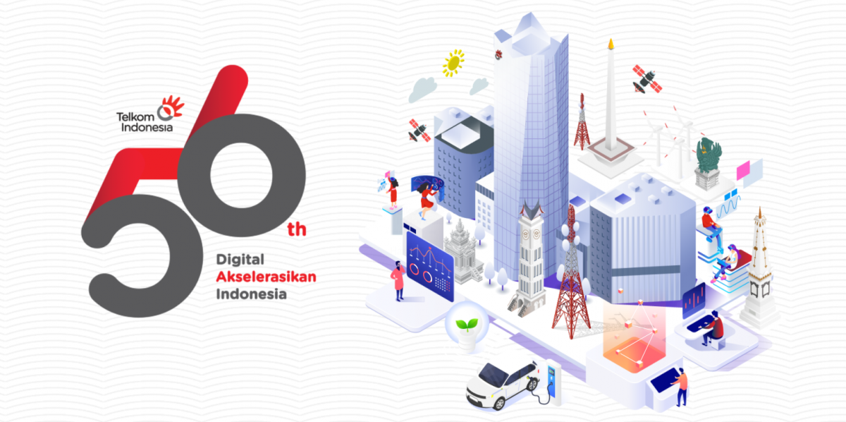 Selamat Ulang Tahun Ke-56, Telkom Indonesia! Selamat Ulang Tahun Ke-56, Telkom Indonesia!