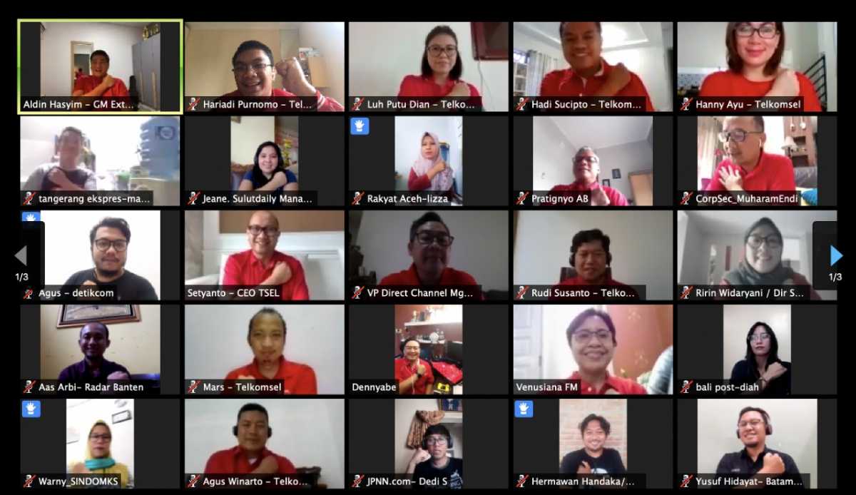 Jajal Meeting Online Pakai Telkomsel CoudX, Jangan Coba Sendirian! Jajal Meeting Online Pakai Telkomsel CoudX, Jangan Coba Sendirian!