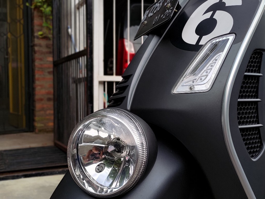 FOTO: Detail Vespa Sei Giorni yang Bikin Mahal FOTO: Detail Vespa Sei Giorni yang Bikin Mahal