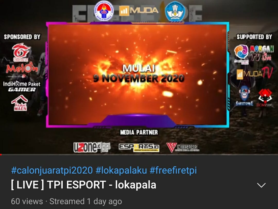 Daftar Finalis dan Play Off E-Sports Turnamen Pelajar Indonesia Daftar Finalis dan Play Off E-Sports Turnamen Pelajar Indonesia