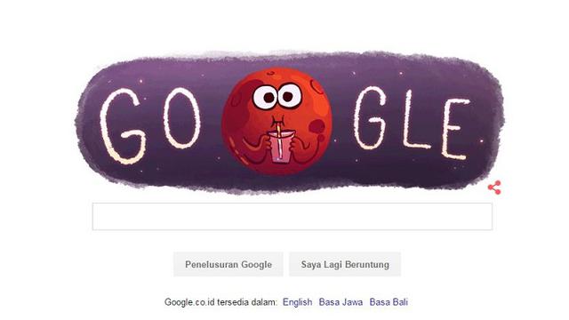 Google Ikut Rayakan Pendaratan NASA di Mars dengan Kembang Api Google Ikut Rayakan Pendaratan NASA di Mars dengan Kembang Api
