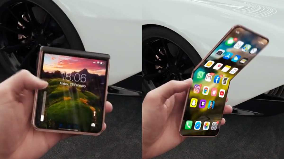 Inikah Tampang Ponsel Lipat iPhone? Inikah Tampang Ponsel Lipat iPhone?