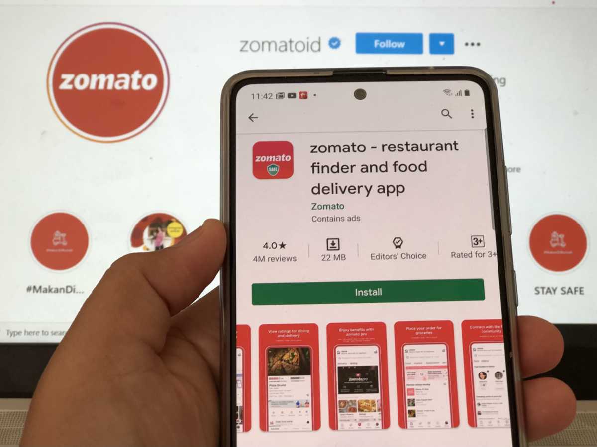 Zomato Dapat Pendanaan Rp2,7 Triliun dari 6 Investor Zomato Dapat Pendanaan Rp2,7 Triliun dari 6 Investor