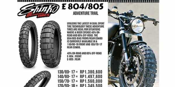 Ragam Ban Motor Kustom Mulai Rp 200.000-an Ragam Ban Motor Kustom Mulai Rp 200.000-an