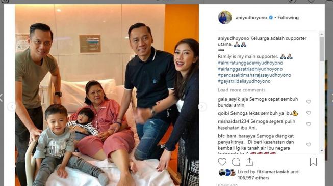 Ani Yudhoyono Kembali Masuk ICU, Dua Putranya Langsung ke Singapura Ani Yudhoyono Kembali Masuk ICU, Dua Putranya Langsung ke Singapura
