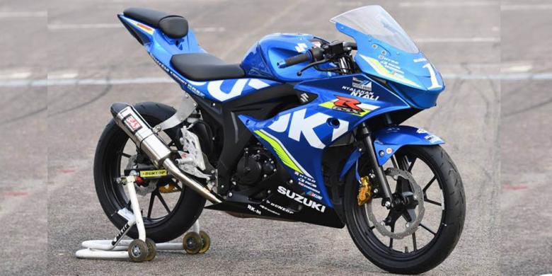 Resmi GSX R 150 Gusur Satria F150  Jadi Motor  Balap Suzuki  