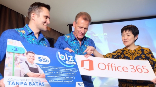 Gandeng Microsoft, XL Luncurkan Paket Biz Gandeng Microsoft, XL Luncurkan Paket Biz
