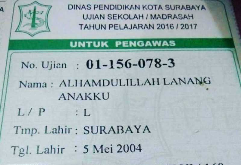 Kisah Seorang Anak Bernama Alhamdulillah Lanang Anakku Kisah Seorang Anak Bernama Alhamdulillah Lanang Anakku