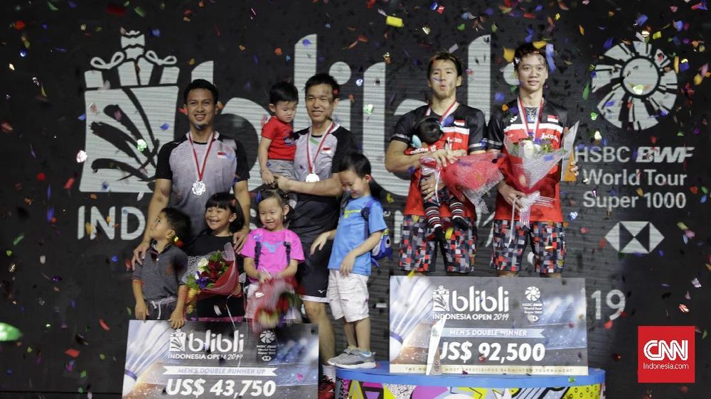 Kevin/Marcus dan Ahsan/Hendra Kuasai Peringkat Dunia BWF Kevin/Marcus dan Ahsan/Hendra Kuasai Peringkat Dunia BWF