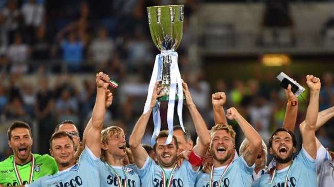 Laga Dramatis, Lazio Taklukkan Juve di Piala Super Italia Laga Dramatis, Lazio Taklukkan Juve di Piala Super Italia