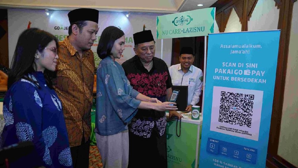 Gojek Gandeng NU Permudah Sedekah Digital Gojek Gandeng NU Permudah Sedekah Digital