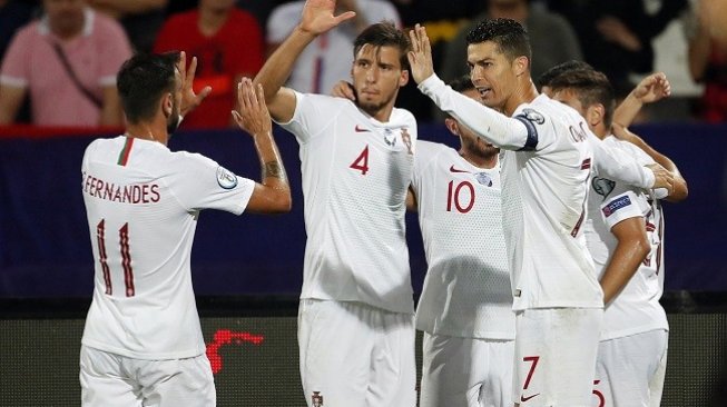Hasil Kualifikasi Piala Eropa 2020: Portugal Gasak Serbia 4-2 Hasil Kualifikasi Piala Eropa 2020: Portugal Gasak Serbia 4-2