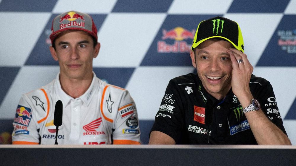Tak Mau Jemawa, Marquez Waspadai Tim Rossi di MotoGP Belanda Tak Mau Jemawa, Marquez Waspadai Tim Rossi di MotoGP Belanda