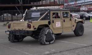 Anti-mainstream, Kendaraan Militer Amerika Pakai Roda Segitiga