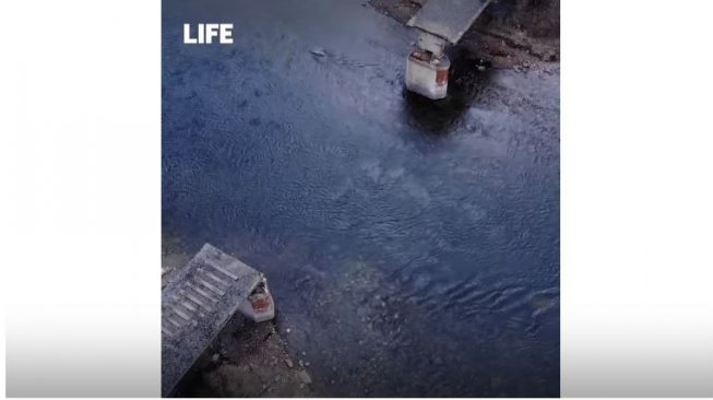Buat Gempar, Jembatan 56 Ton di Rusia Raib Tanpa Jejak Buat Gempar, Jembatan 56 Ton di Rusia Raib Tanpa Jejak