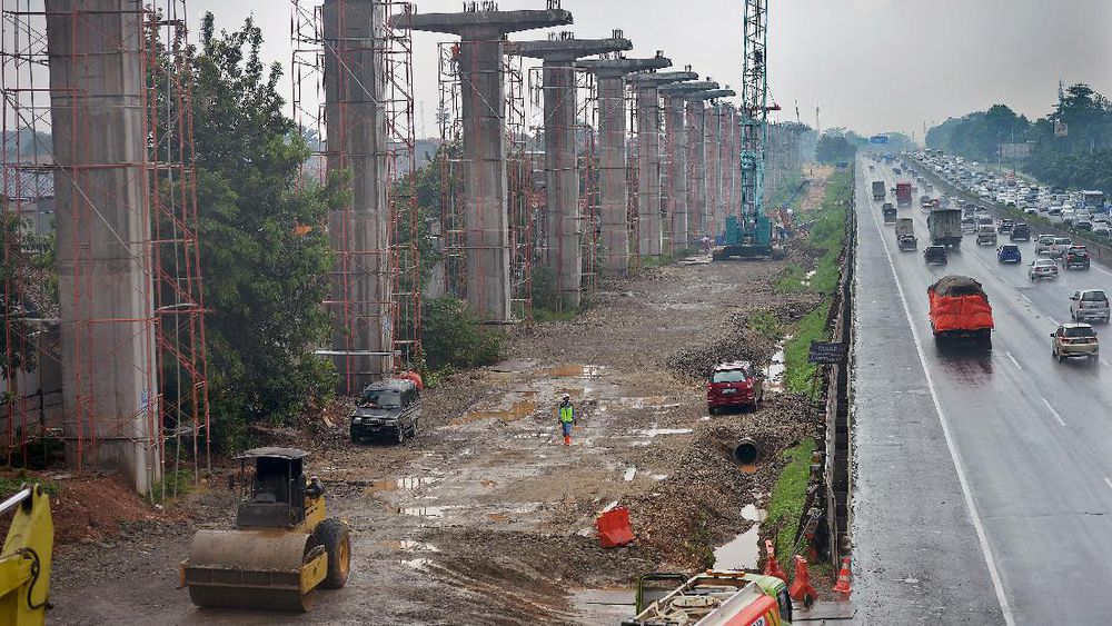 Ada proyek LRT, Cawang-Pancoran Tutup Sabtu Malam-Minggu Pagi Ada proyek LRT, Cawang-Pancoran Tutup Sabtu Malam-Minggu Pagi