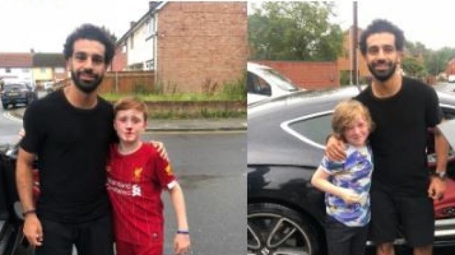 Fan Cilik Liverpool Rela Berdarah-darah demi Mohamed Salah Fan Cilik Liverpool Rela Berdarah-darah demi Mohamed Salah