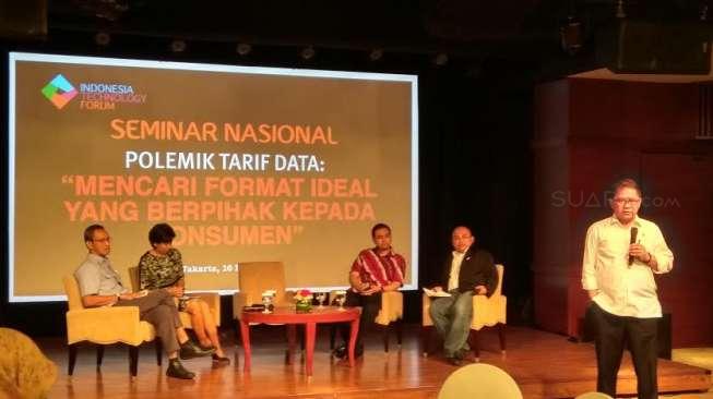 Soal Tarif Data Internet Mahal, Rudiantara: Harus Affordable! Soal Tarif Data Internet Mahal, Rudiantara: Harus Affordable!