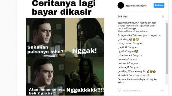 Gara-gara Meme Ini, Film Danur Tak Lagi Seram Gara-gara Meme Ini, Film Danur Tak Lagi Seram