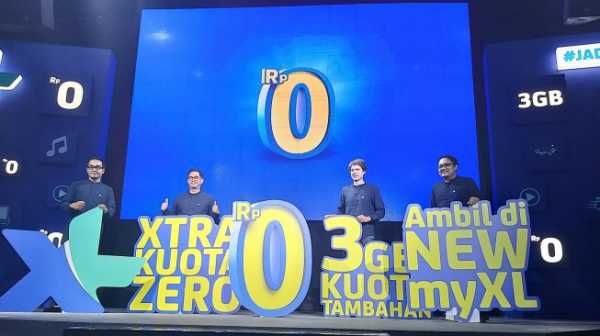 XL Xtra Kuota Zero Diluncurkan, Tawarkan Kuota Internet Gratis XL Xtra Kuota Zero Diluncurkan, Tawarkan Kuota Internet Gratis