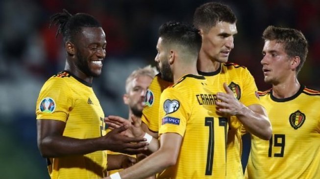 Belgia Menang Telak, Berikut Hasil Kualifikasi Piala Eropa 2020 Belgia Menang Telak, Berikut Hasil Kualifikasi Piala Eropa 2020