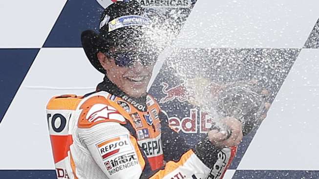 Marquez Start Terdepan di Austin Lima Kali Berturut-turut Marquez Start Terdepan di Austin Lima Kali Berturut-turut