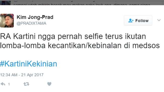 Guyon dan Nyinyir Lewat Tagar #Kartinikekinian Guyon dan Nyinyir Lewat Tagar #Kartinikekinian