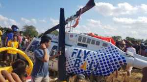 Helikopter Jatuh di Lombok, 3 Warga Negara Asing Jadi Korban