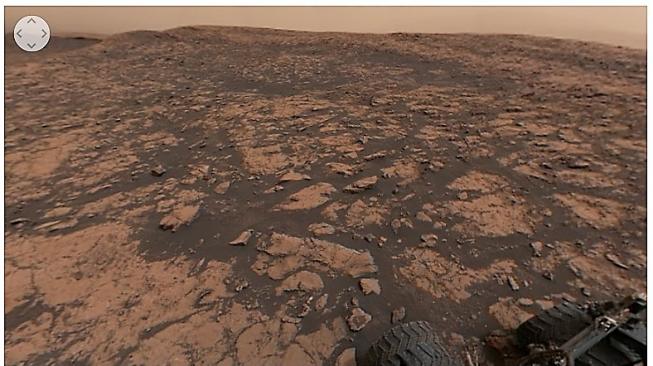 Dramatisnya Panorama 360 Derajat di Mars Dramatisnya Panorama 360 Derajat di Mars